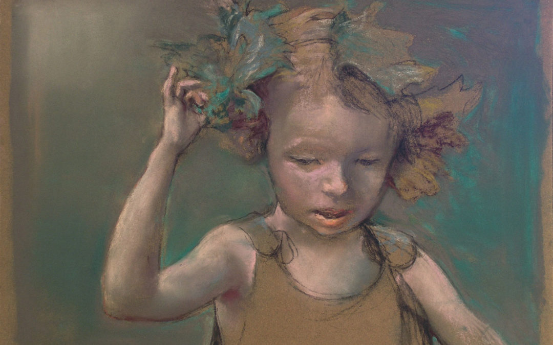 Nathaniel with Leaves